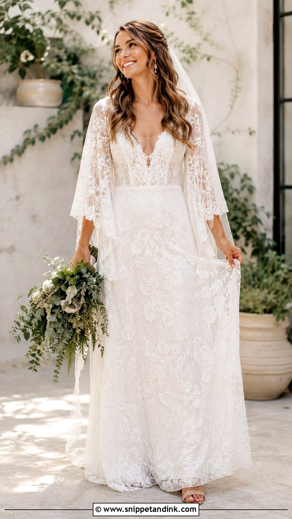 Boho Wedding Dress - Snippet and Ink - 25 Yes to the Dress Ideas