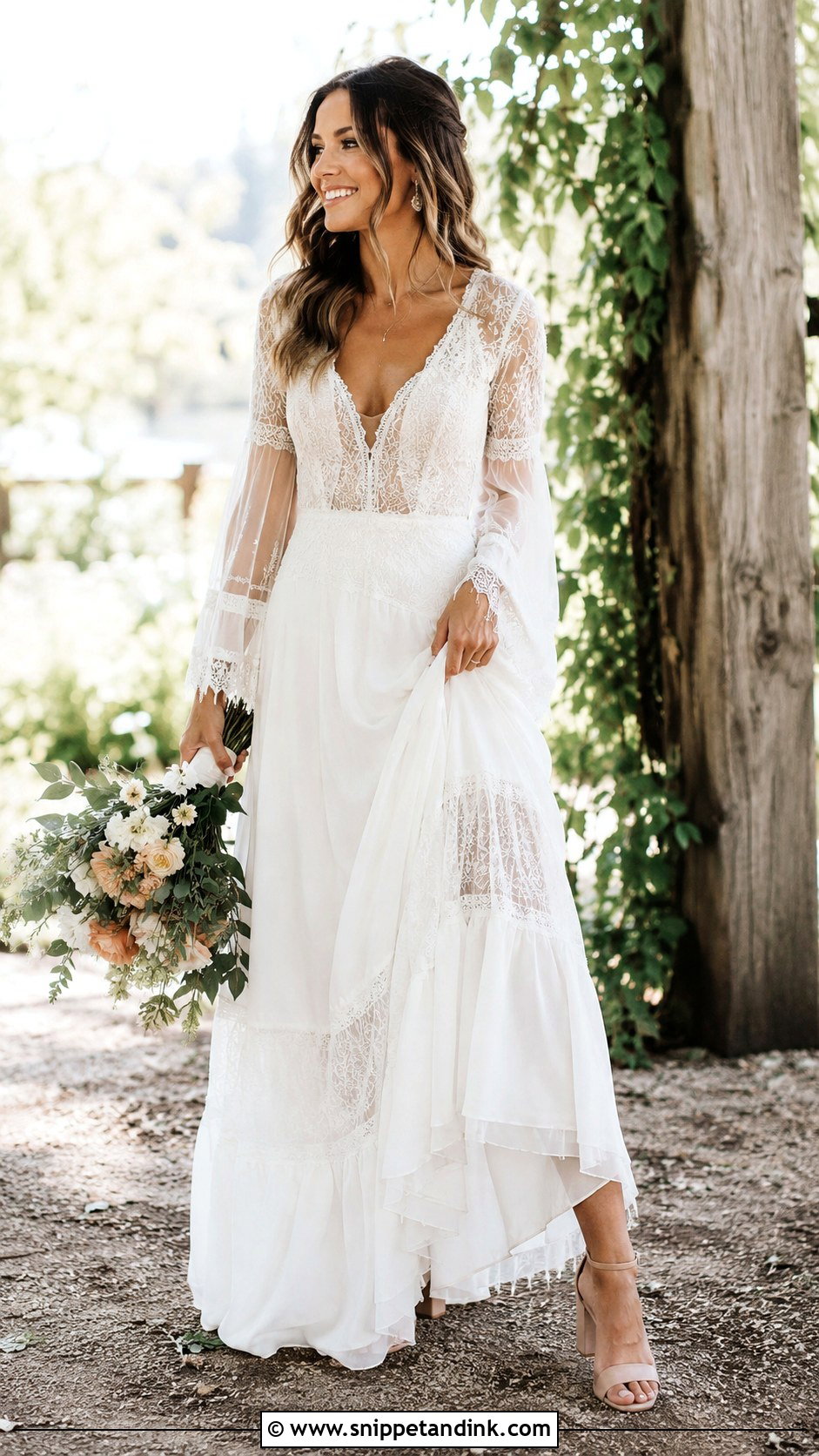 Boho Wedding Dress - Snippet and Ink - 30 Best Wedding Dresses