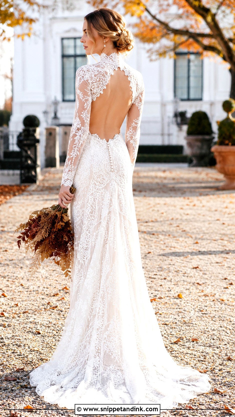 Boho Wedding Dress With High Neck - Snippet and Ink - 25 Boho Romantic Wedding Dress Ideas