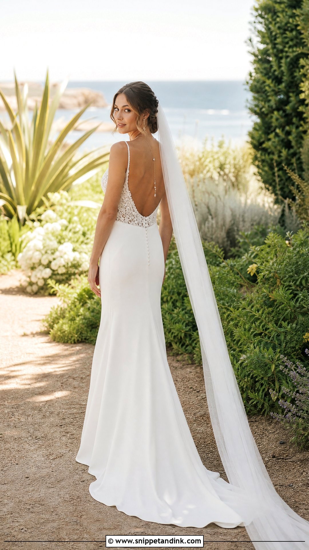 Boho Wedding Dress With Open Back - Snippet and Ink - 20 Hobo Wedding Dress Ideas