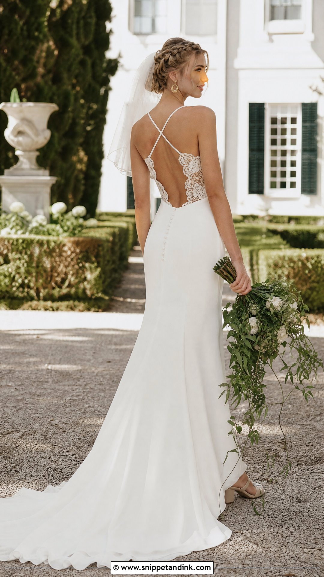 Boho Wedding Dress With Open Back - Snippet and Ink - 20 Wedding Dress Inspiration Boho Ideas