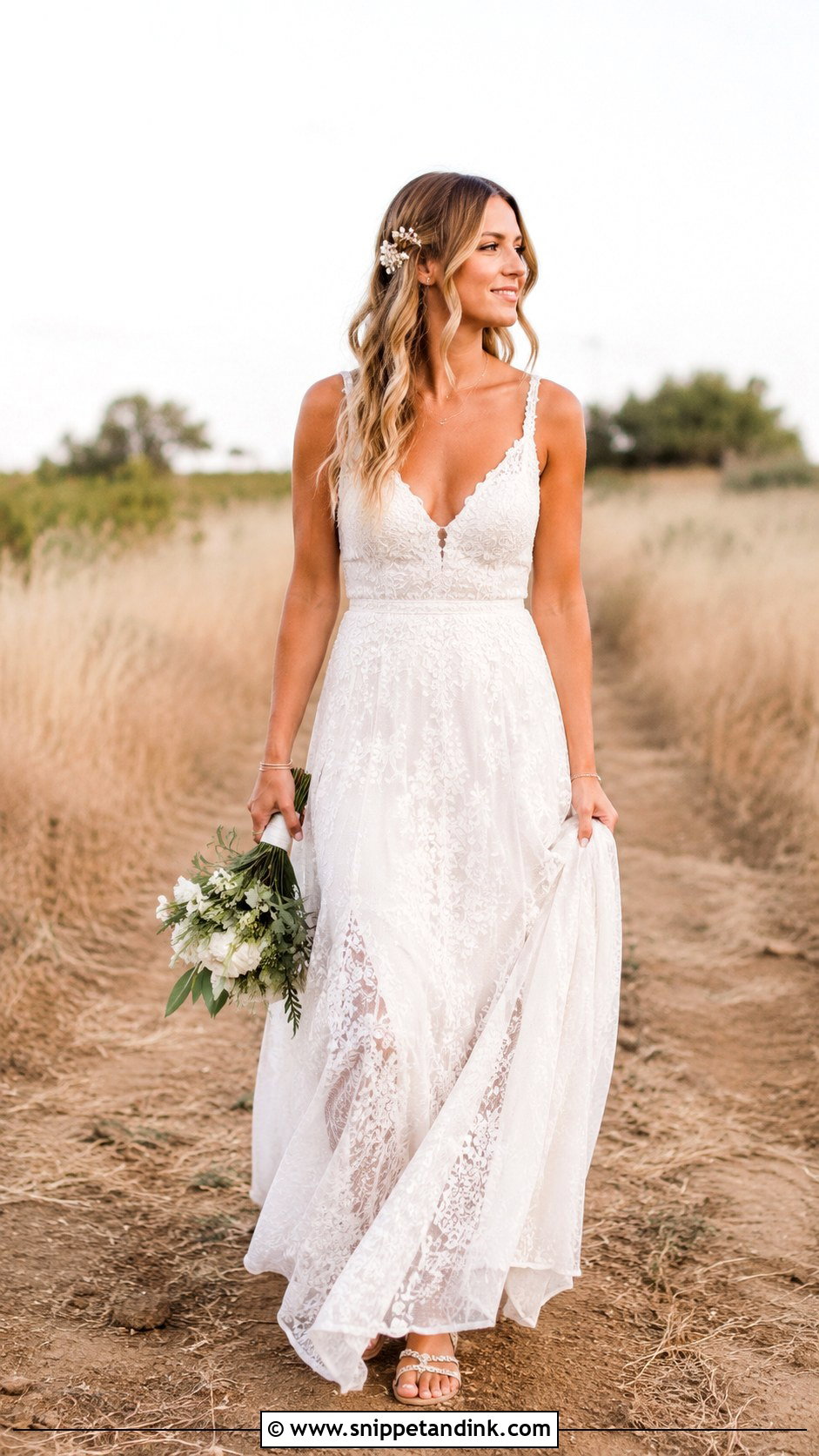 Boho Wedding Dress With Straps - Snippet and Ink - 25 Wedding Dress with Straps Ideas
