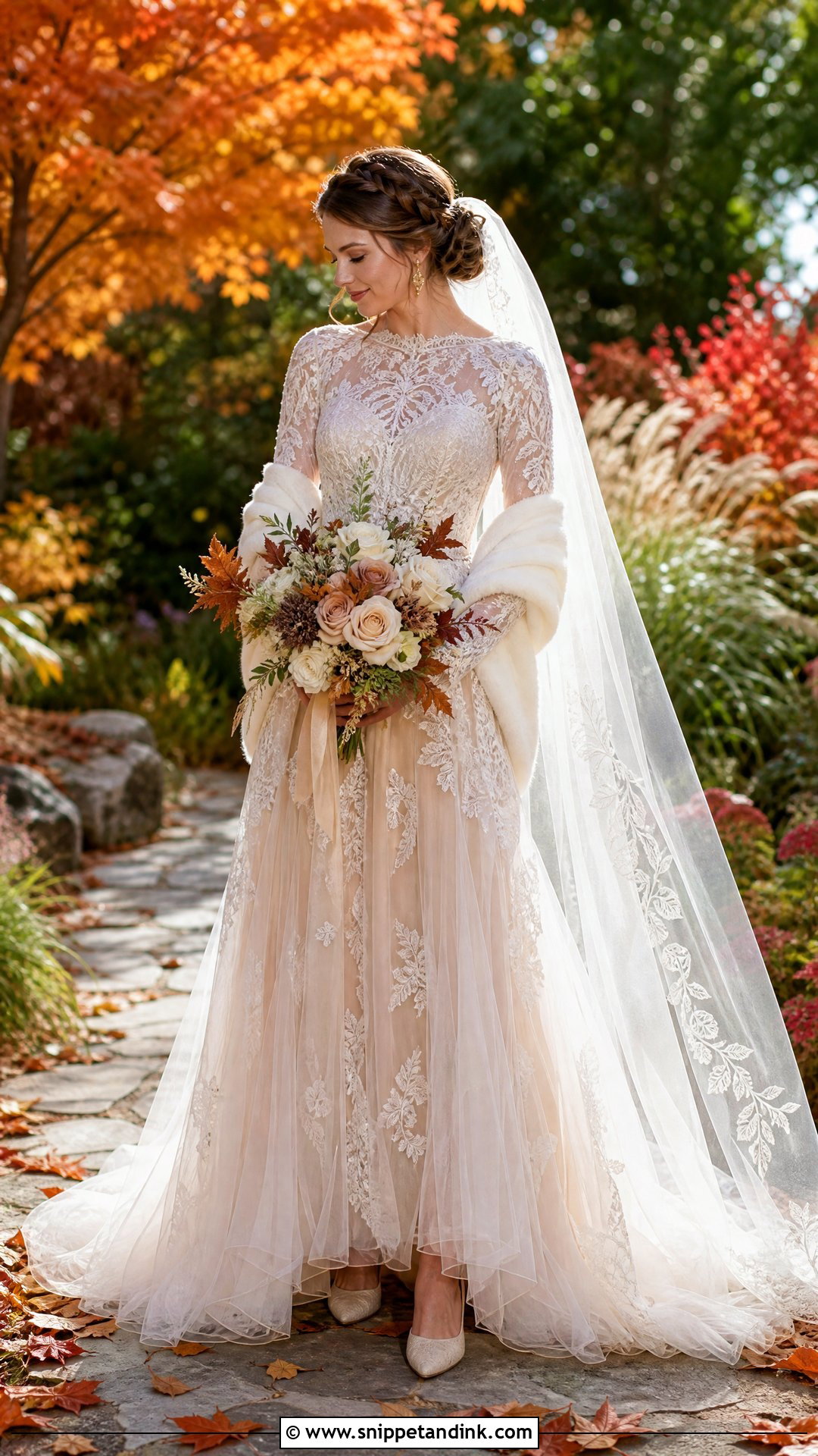 Boho Wedding Dress for Fall - Snippet and Ink - 20 Wedding Dress Inspiration Boho Ideas