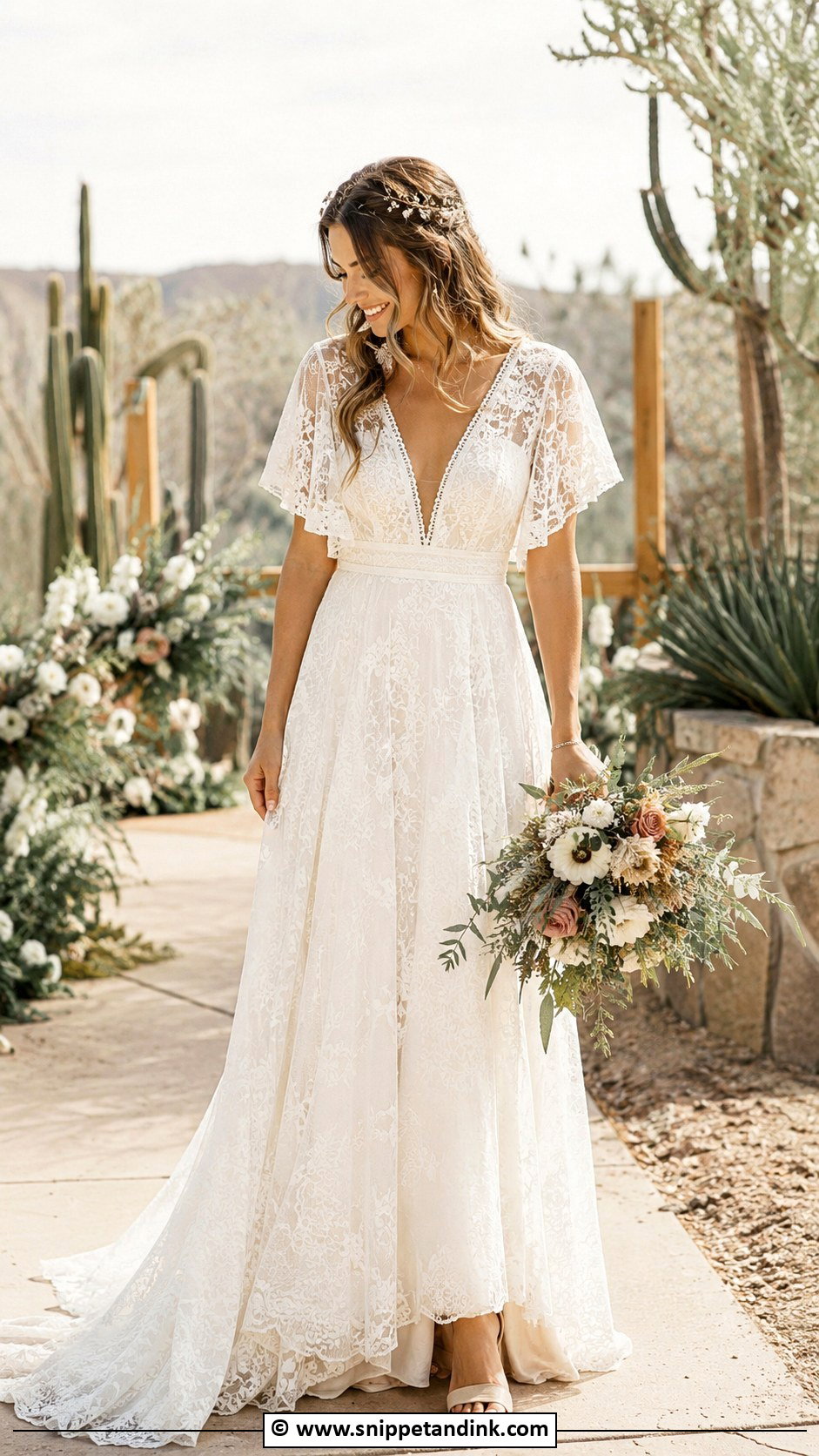 Boho Wedding Gown - Snippet and Ink - 35 Wedding Gowns