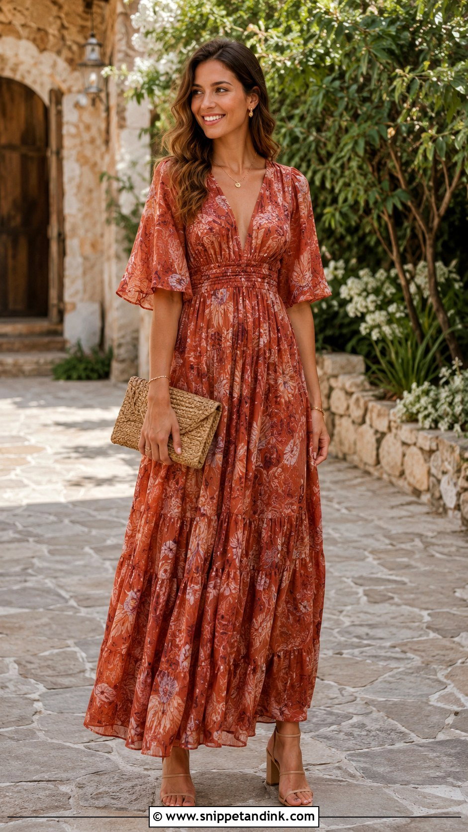 Boho Wedding Guest Outfit - Snippet and Ink - 30 Wedding Clothes Ideas