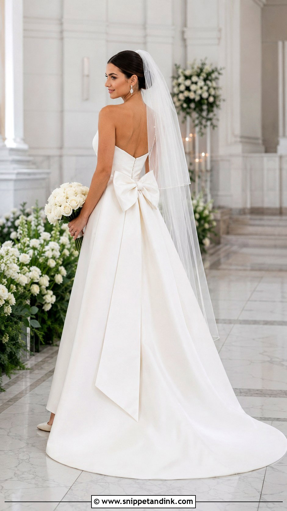 Bow Back Bridal Gown - Snippet and Ink - 20 2025 Bridal Gowns