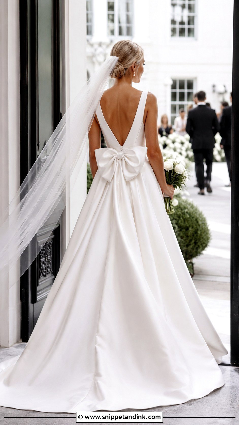 Bow Back Bride Gown - Snippet and Ink - 25 Bride Gown Design Ideas