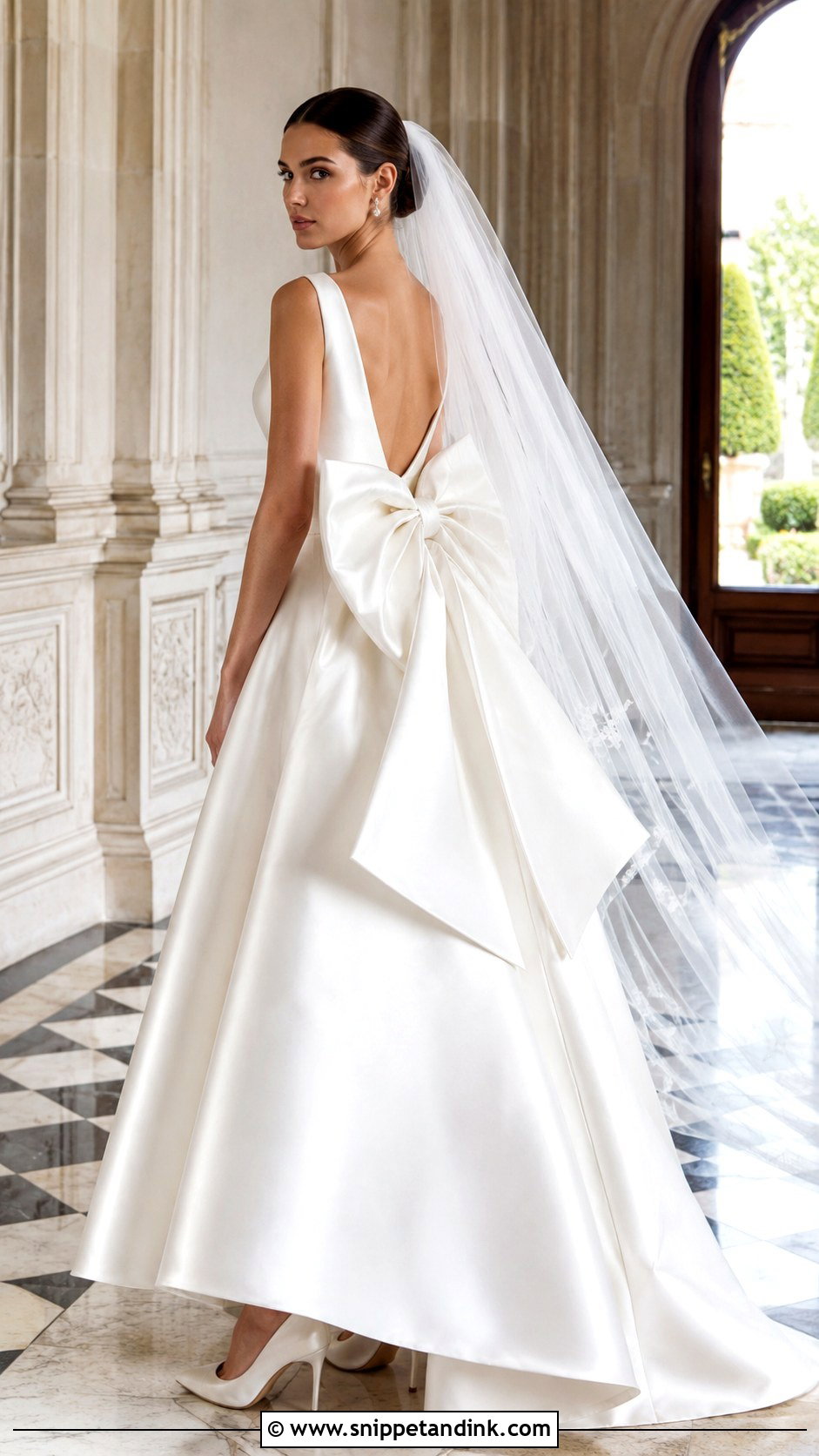 Bow Back Couture Wedding Dress - Snippet and Ink - 20 Hey Couture Wedding Dress Ideas