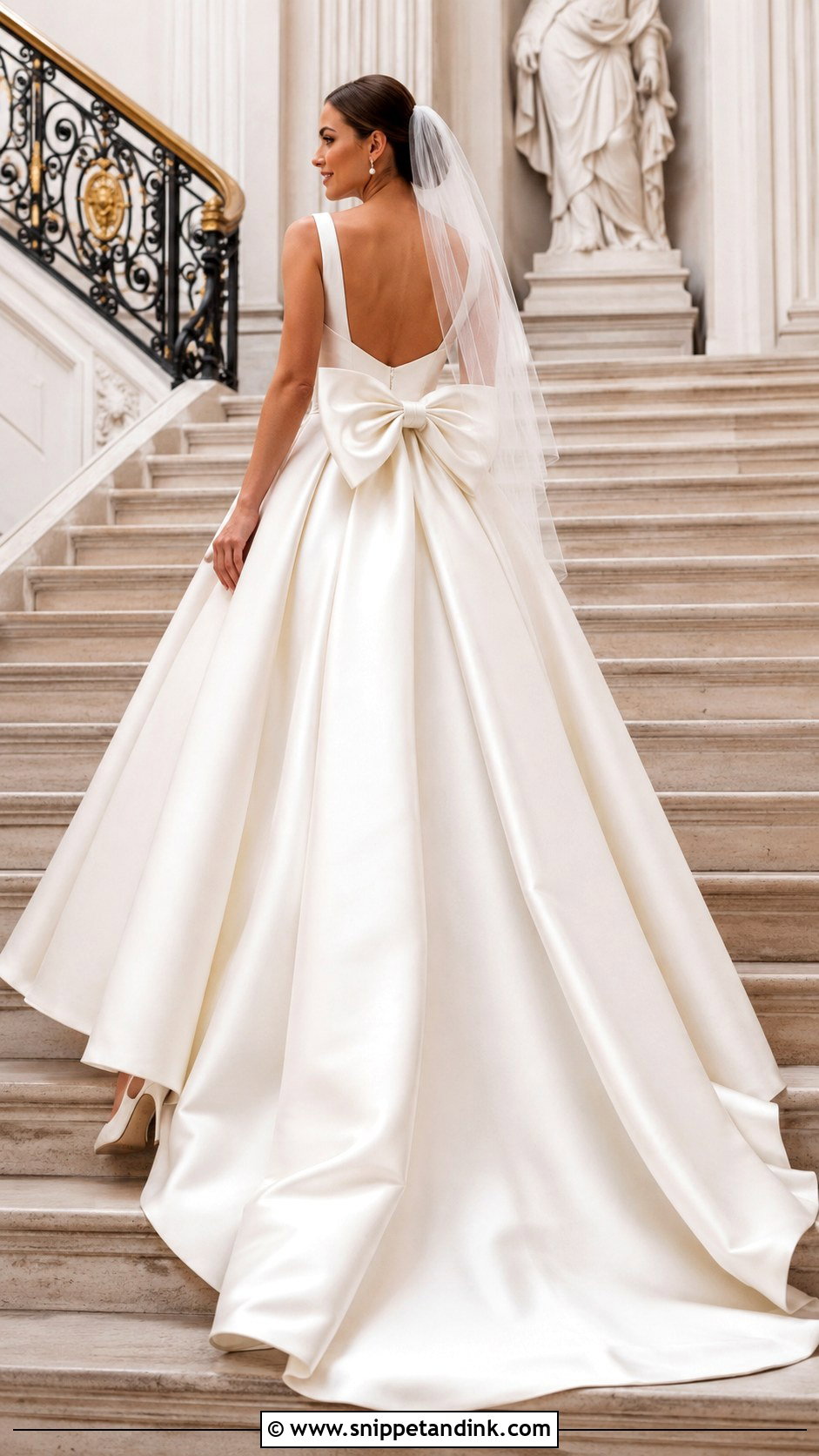 Bow Back Princess Ball Gown Wedding Dress - Snippet and Ink - 20 Dream Wedding Dresses Ball Gown Princesses