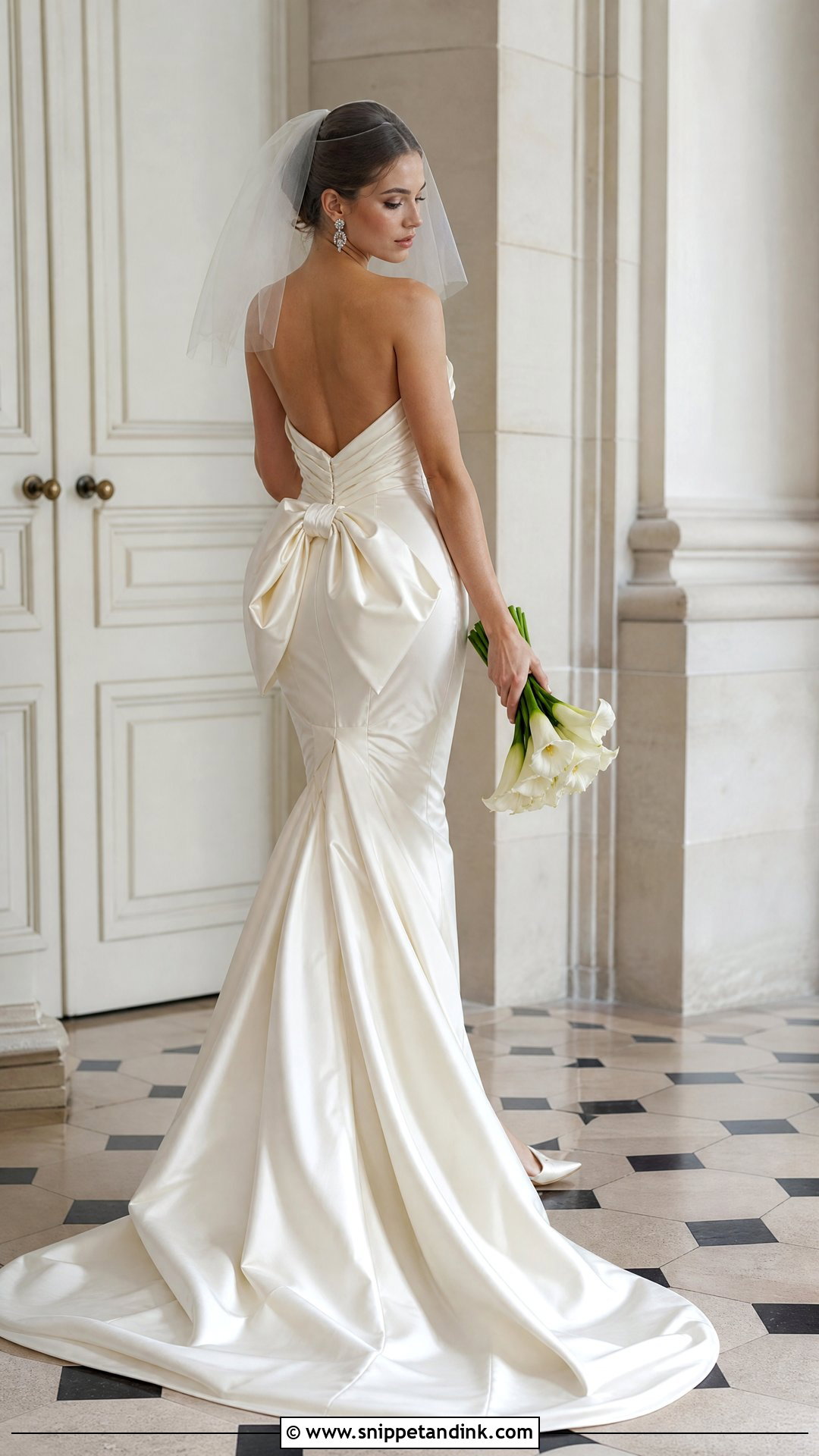 Bow Back Vivienne Westwood Mermaid Wedding Dress - Snippet and Ink - 20 Vivienne Westwood Wedding Dress Mermaid Ideas