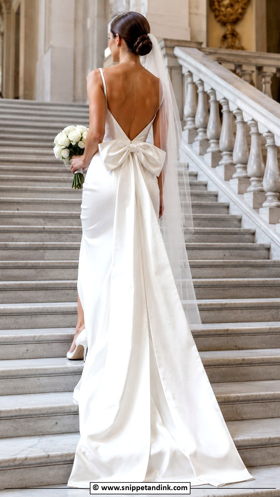 Bow Back Wedding Dress - Snippet and Ink - 30 Wedding Dress 2025 Ideas