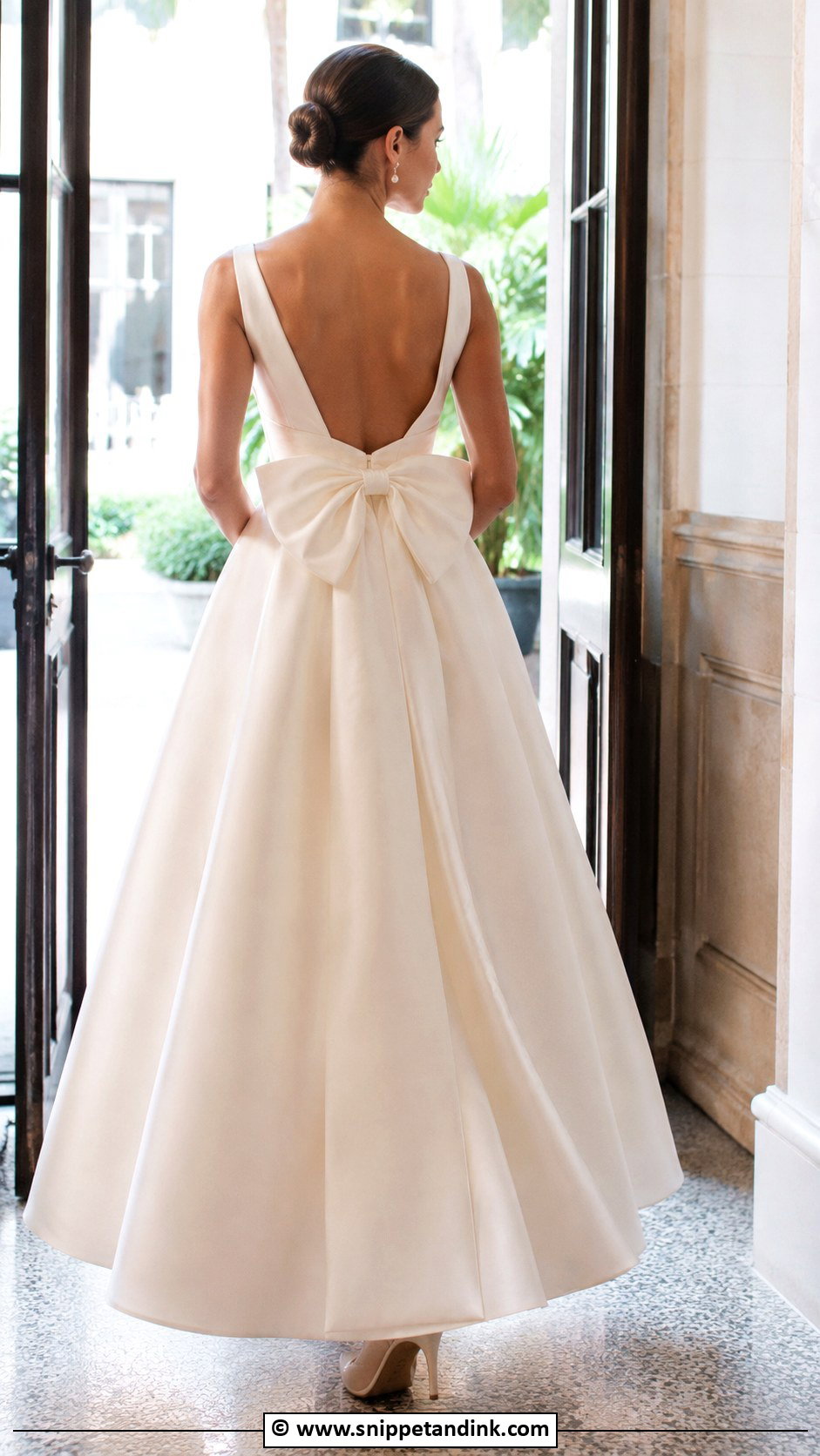 Bow Back Wedding Dress - Snippet and Ink - 30 2026 Wedding Dress Ideas