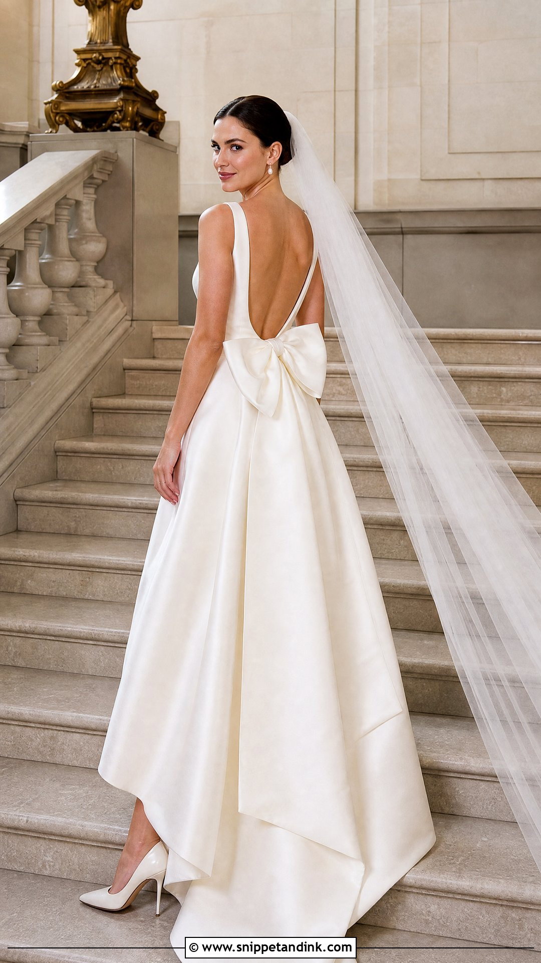 Bow Back Wedding Dress - Snippet and Ink - 20 Unique Wedding Dress Inspiration Ideas