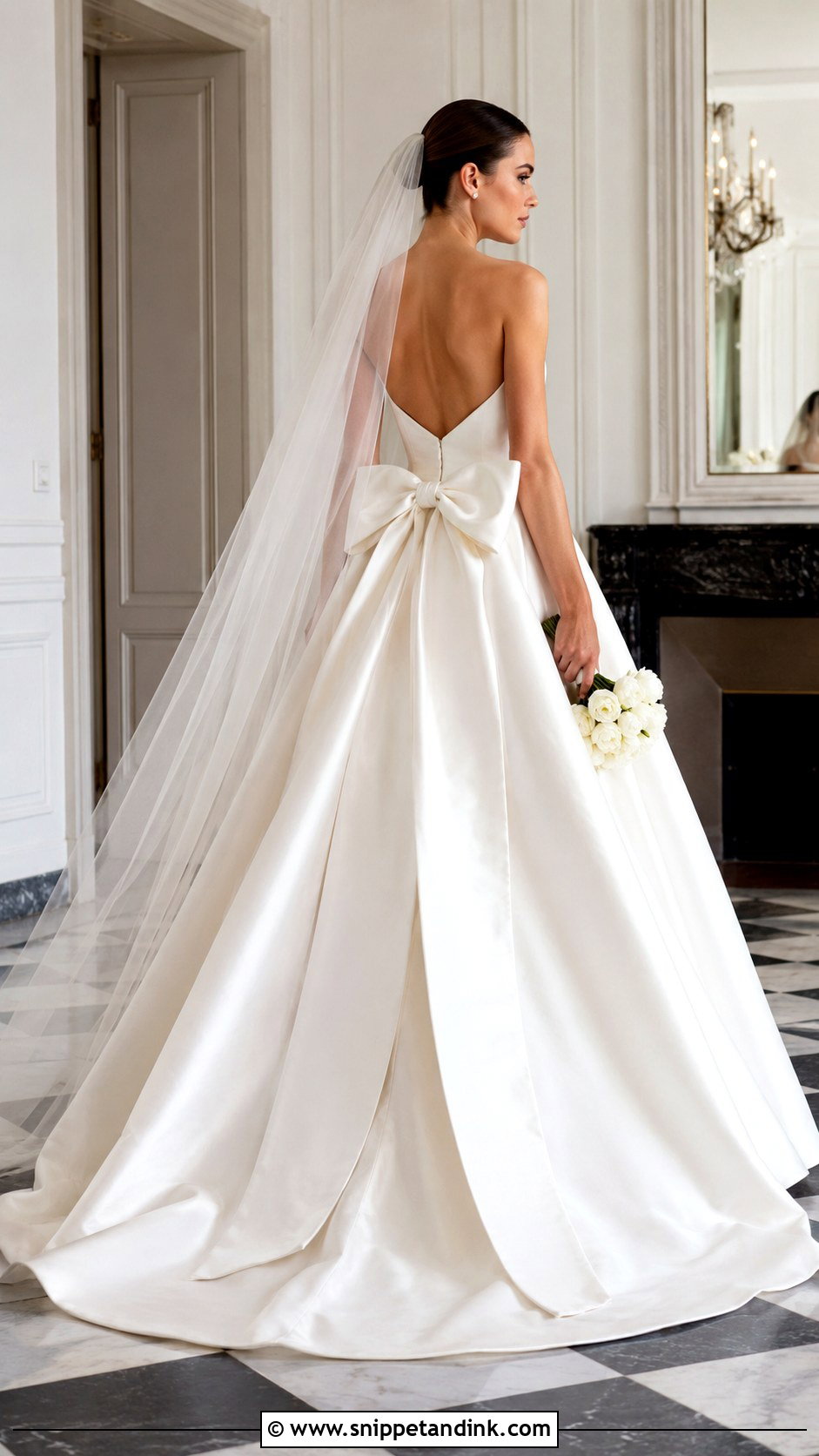 Bow Back Wedding Gown - Snippet and Ink - 20 Haute Couture Wedding Gowns