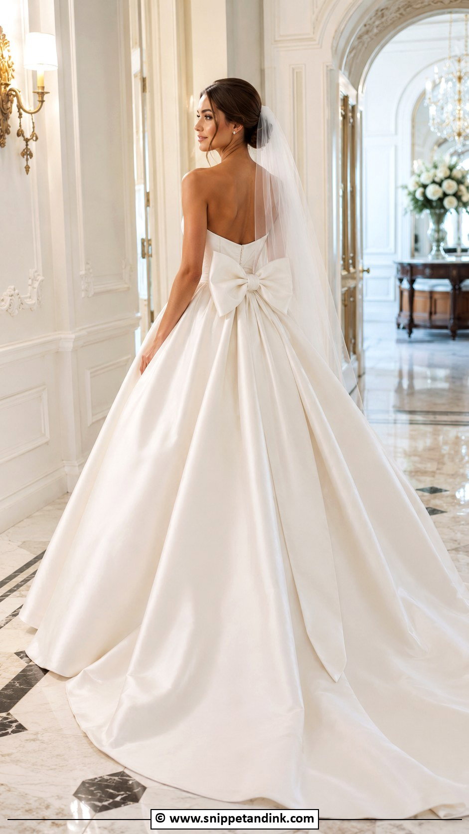 Bow Ball Gown Wedding Dress - Snippet and Ink - 30 Ball Gowns Wedding