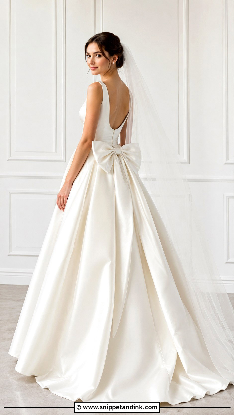 Bow Ballgown Wedding Dress - Snippet and Ink - 25 Ballgown Wedding Dresses