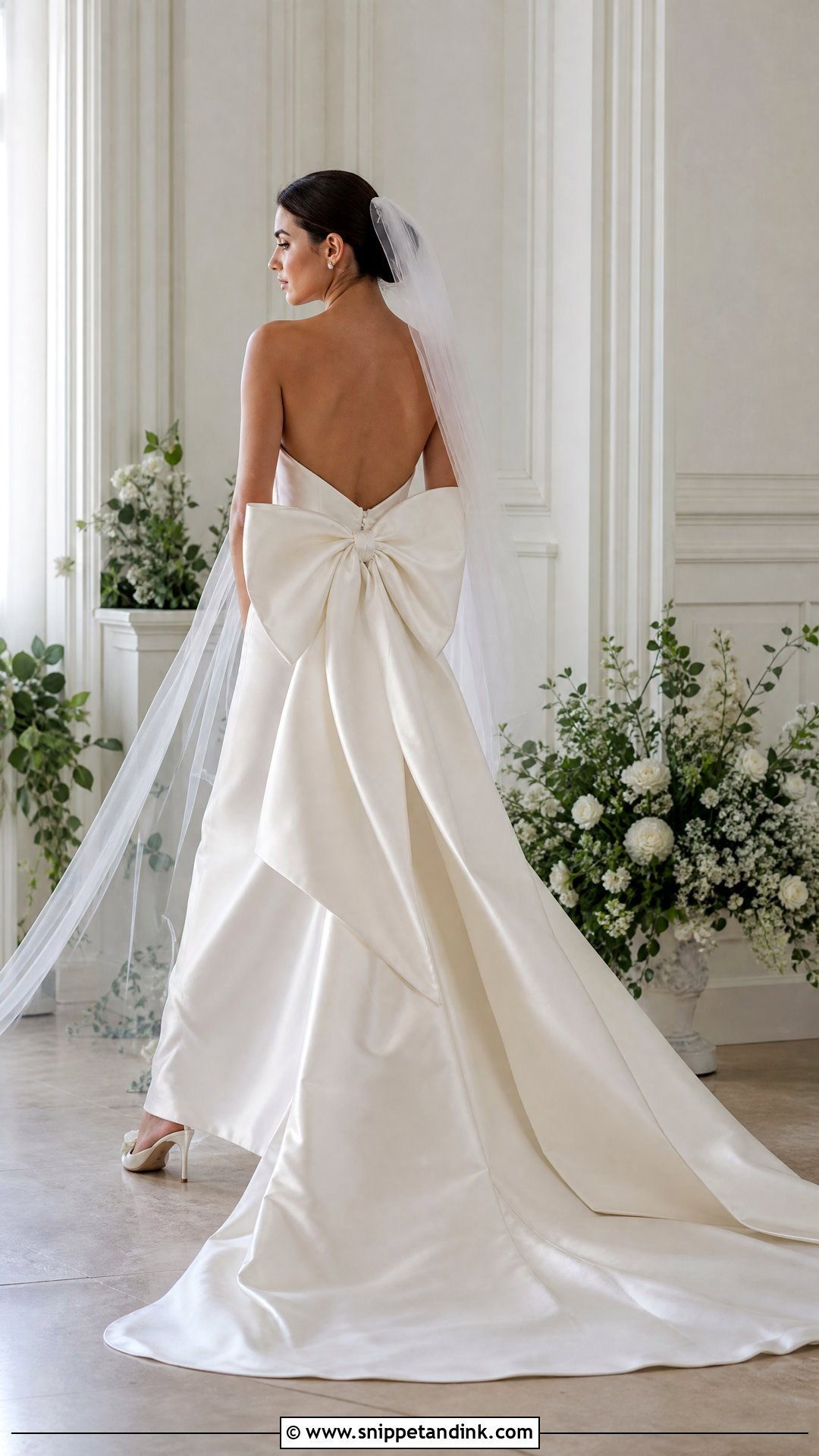 Bow Bridal Dress - Snippet and Ink - 25 Luxury Bridal Dress Ideas