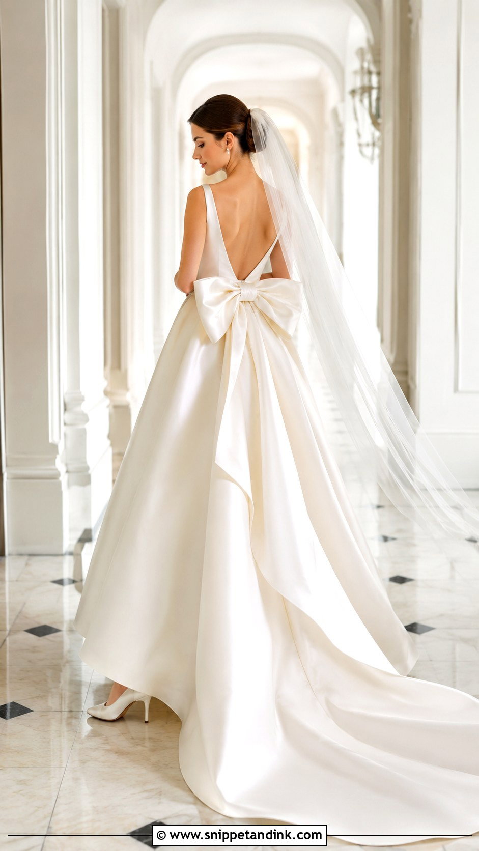 Bow Bridal Gown - Snippet and Ink - 25 Bridal Gown Styles