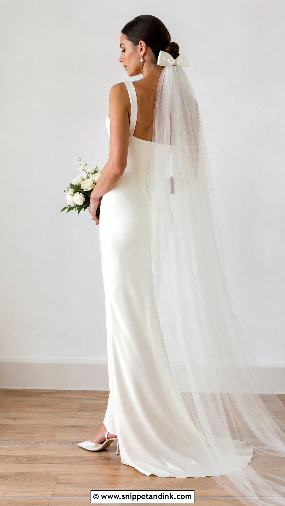 Bow Custom Veil - Snippet and Ink - 25 Custom Veil Ideas