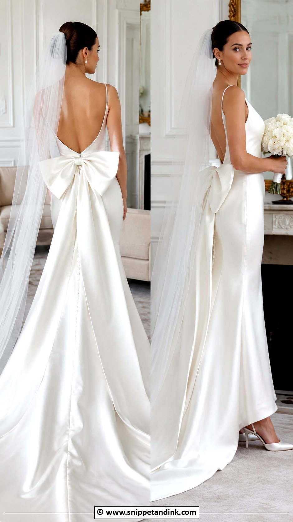 Bow Designer Wedding Dress - Snippet and Ink - 30 Designer Wedding Dresses
