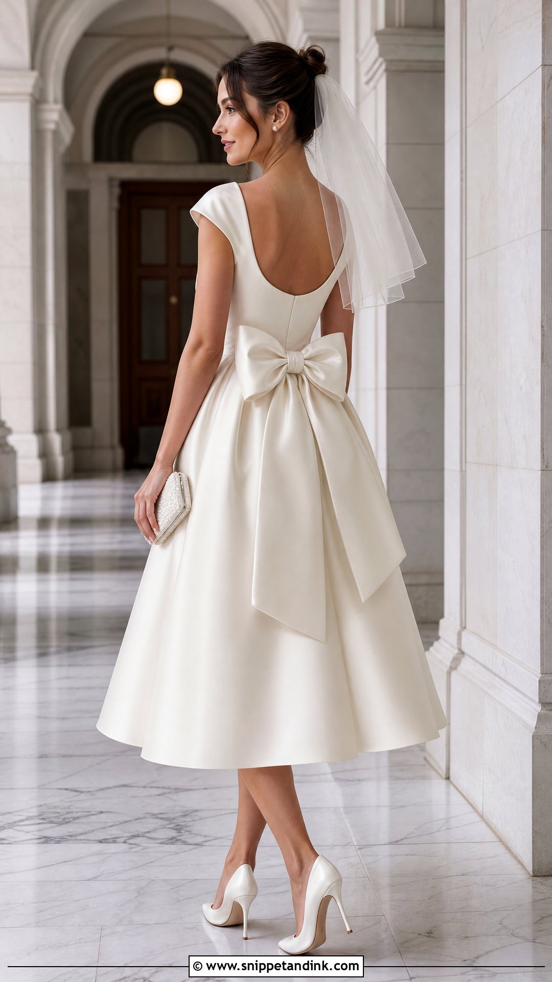 Bow Teacup Wedding Dress - Snippet and Ink - 20 Teacup Wedding Dress Ideas