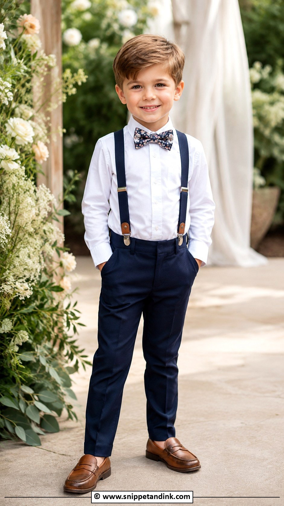 Bow Tie Boys Wedding Outfit - Snippet and Ink - 30 Boys Wedding Outfit Ideas