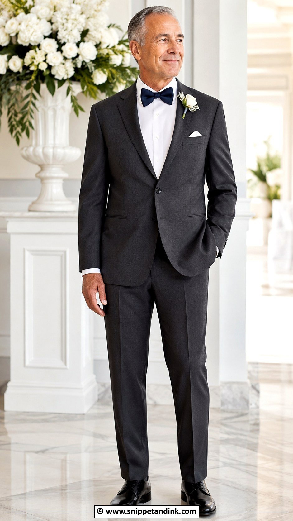 Bow Tie Suit Father Of The Bride Attire - Snippet and Ink - 30 Father of the Bride Attire Ideas