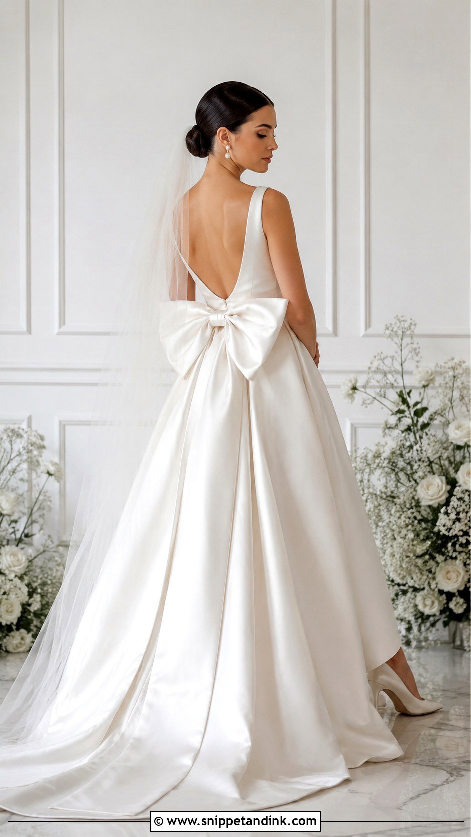 Bow Wedding Dress - Snippet and Ink - 30 Whimsy Wedding Dress Ideas