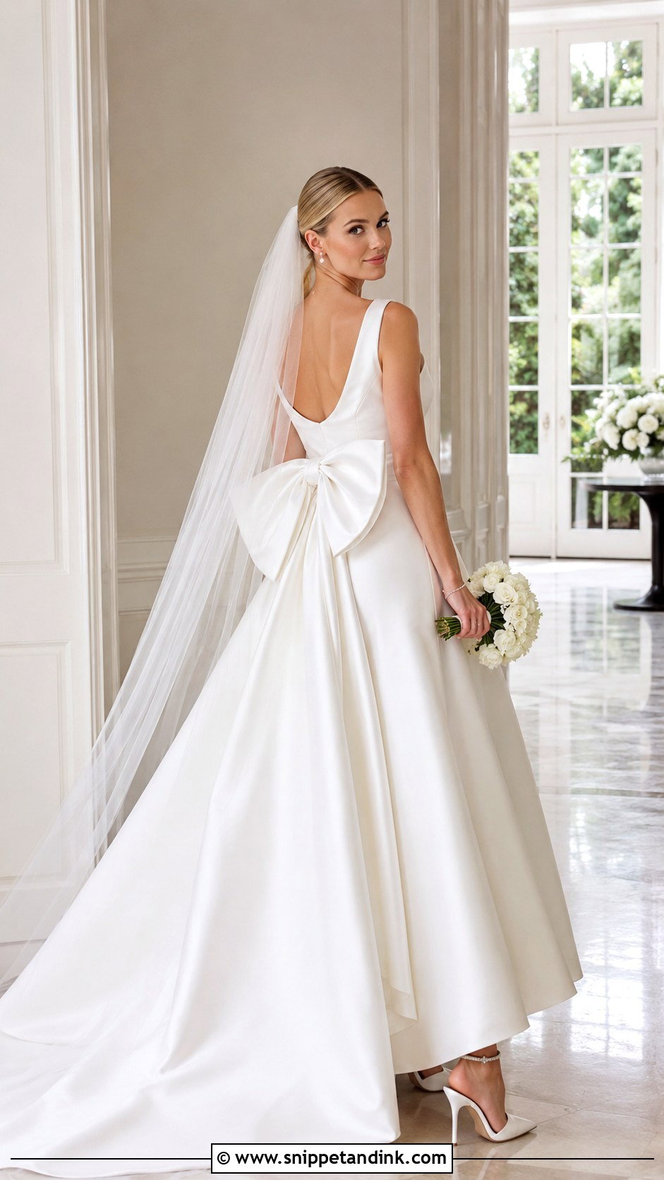 Bow Wedding Dress - Snippet and Ink - 25 Most Beautiful Wedding Dresses