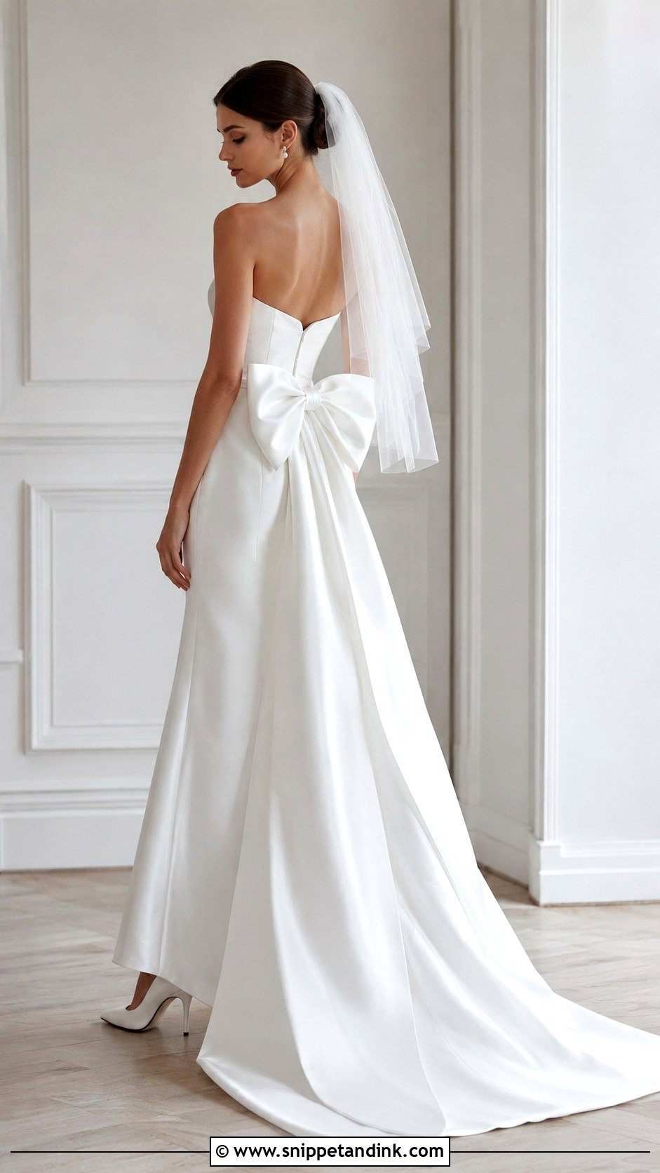 Bow Wedding Dress - Snippet and Ink - 25 Unique Wedding Dress Styles