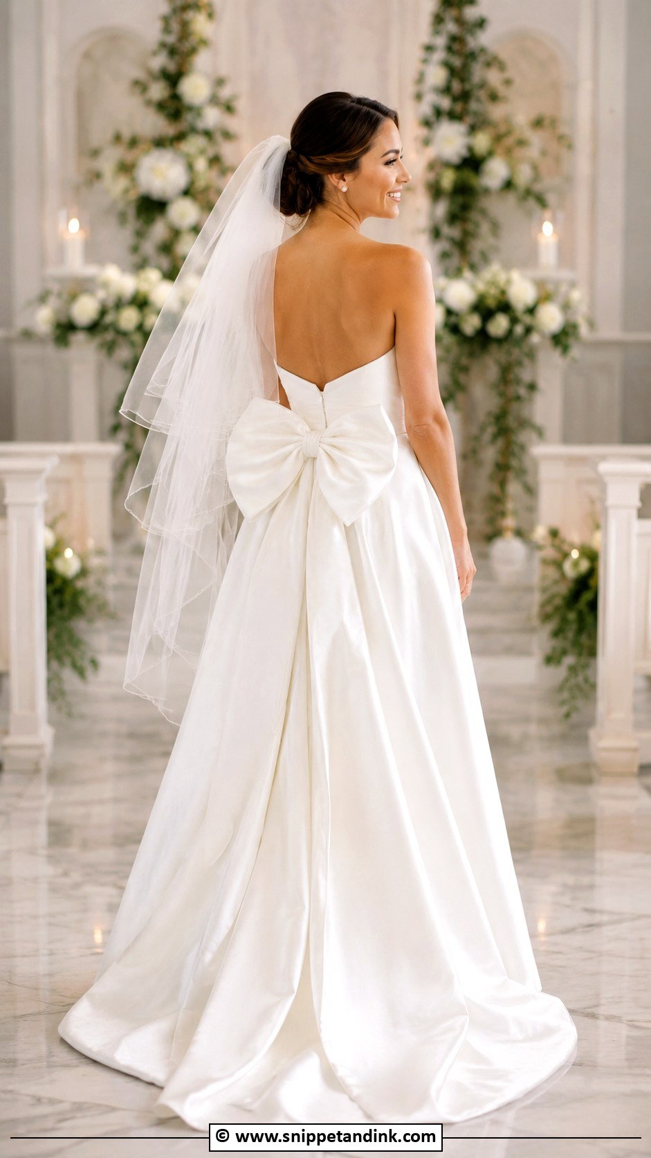 Bow Wedding Dress - Snippet and Ink - 30 Wedding Dresses 2024