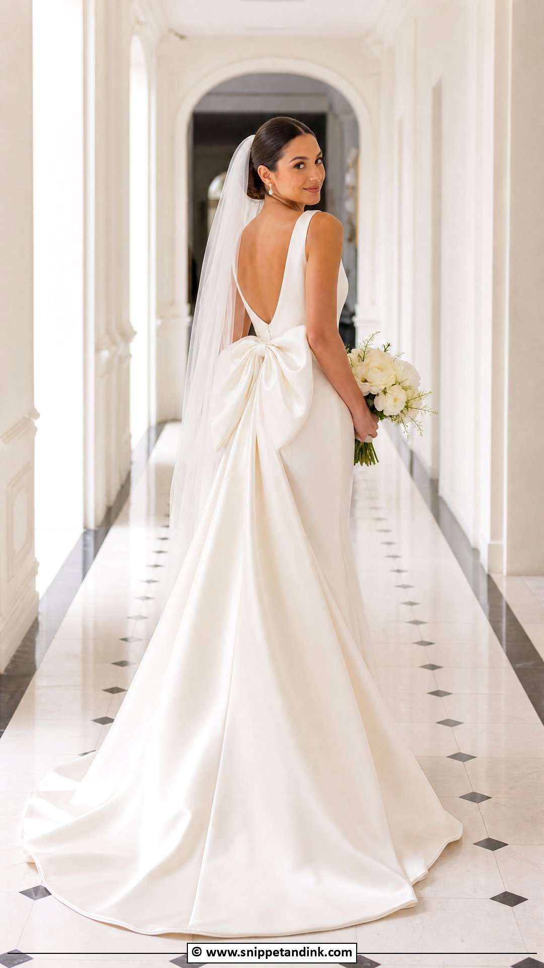 Bow Wedding Dress - Snippet and Ink - 35 2025 Wedding Dresses