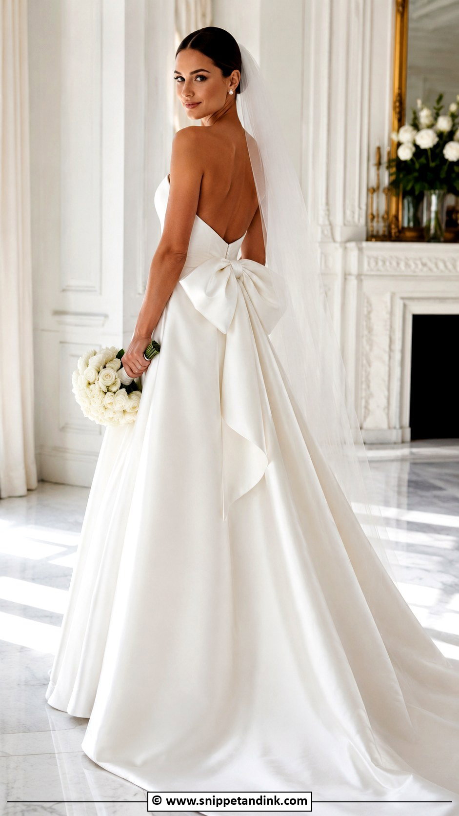 Bow Wedding Dress - Snippet and Ink - 35 Timeless Wedding Dress Ideas