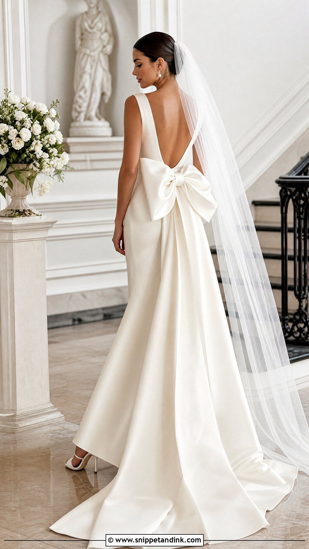 Bows Wedding Dress - Snippet and Ink - 25 Expensive Wedding Dress Ideas