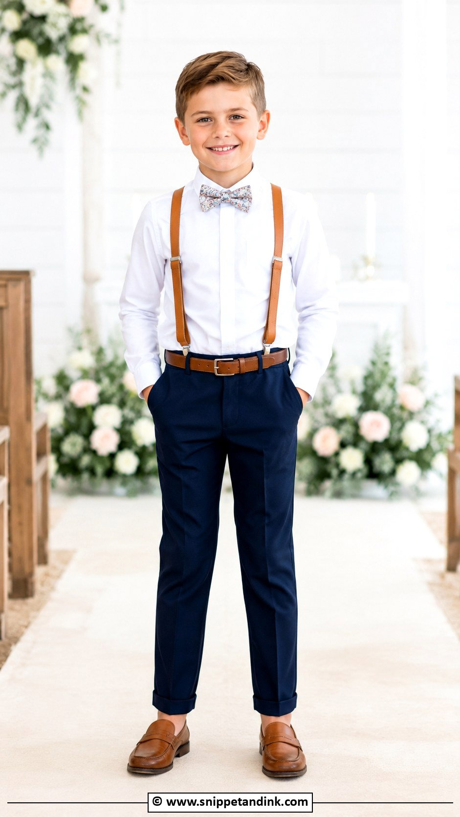 Boy Wedding Bow Tie Outfit - Snippet and Ink - 25 Boy Wedding Outfit Ideas