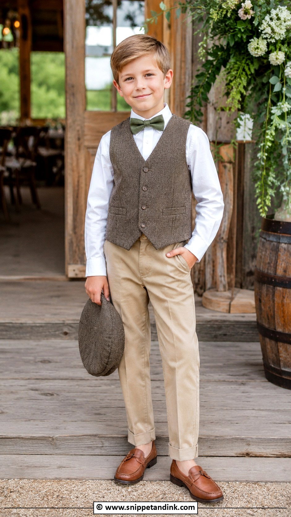 Boy Wedding Rustic Outfit - Snippet and Ink - 25 Boy Wedding Outfit Ideas