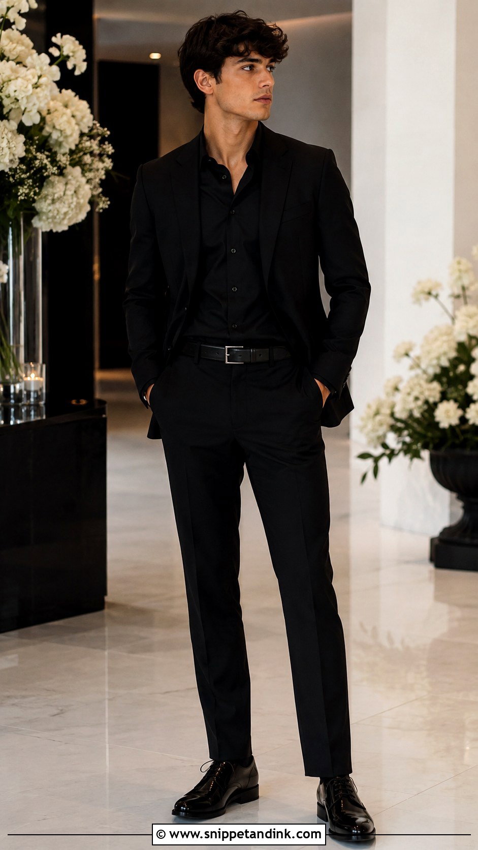 Boys All Black Wedding Outfit - Snippet and Ink - 25 Boys Wedding Dress Ideas