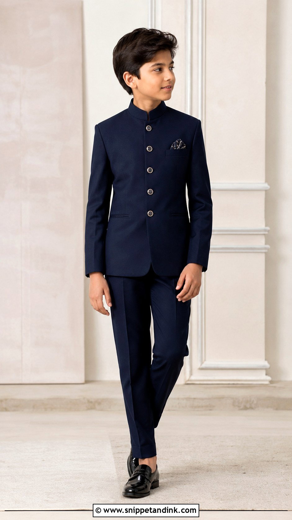 Boys Bandhgala Wedding Suit - Snippet and Ink - 25 Wedding Dress for Boys Ideas