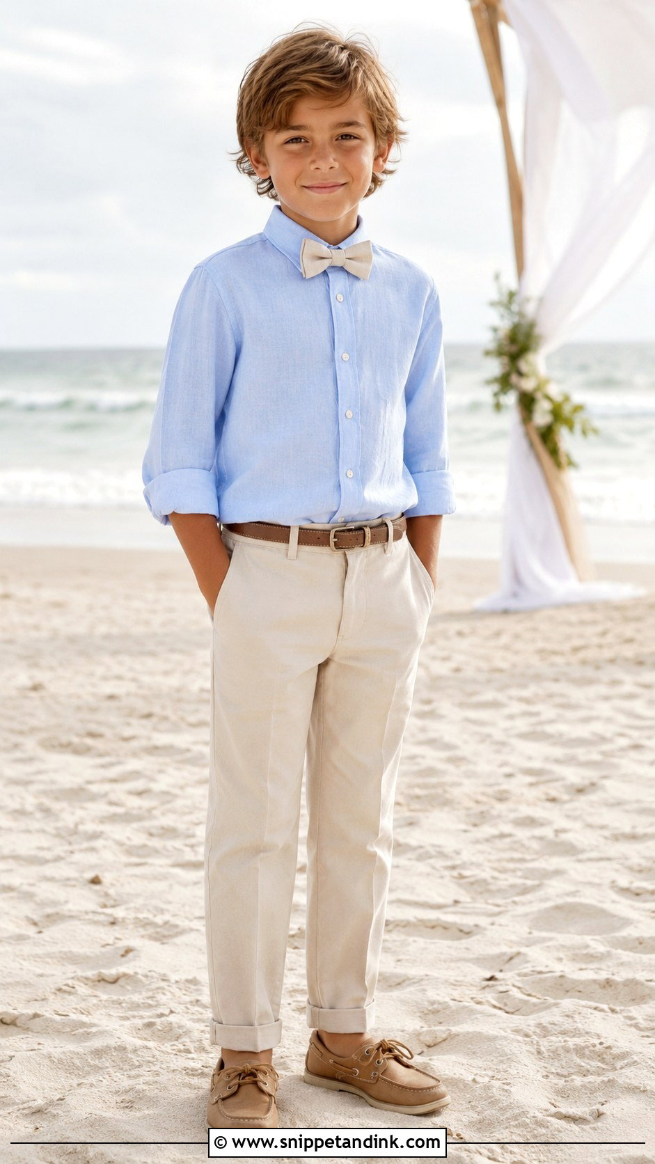 Boys Beach Wedding Outfit - Snippet and Ink - 25 Boys Wedding Dress Ideas