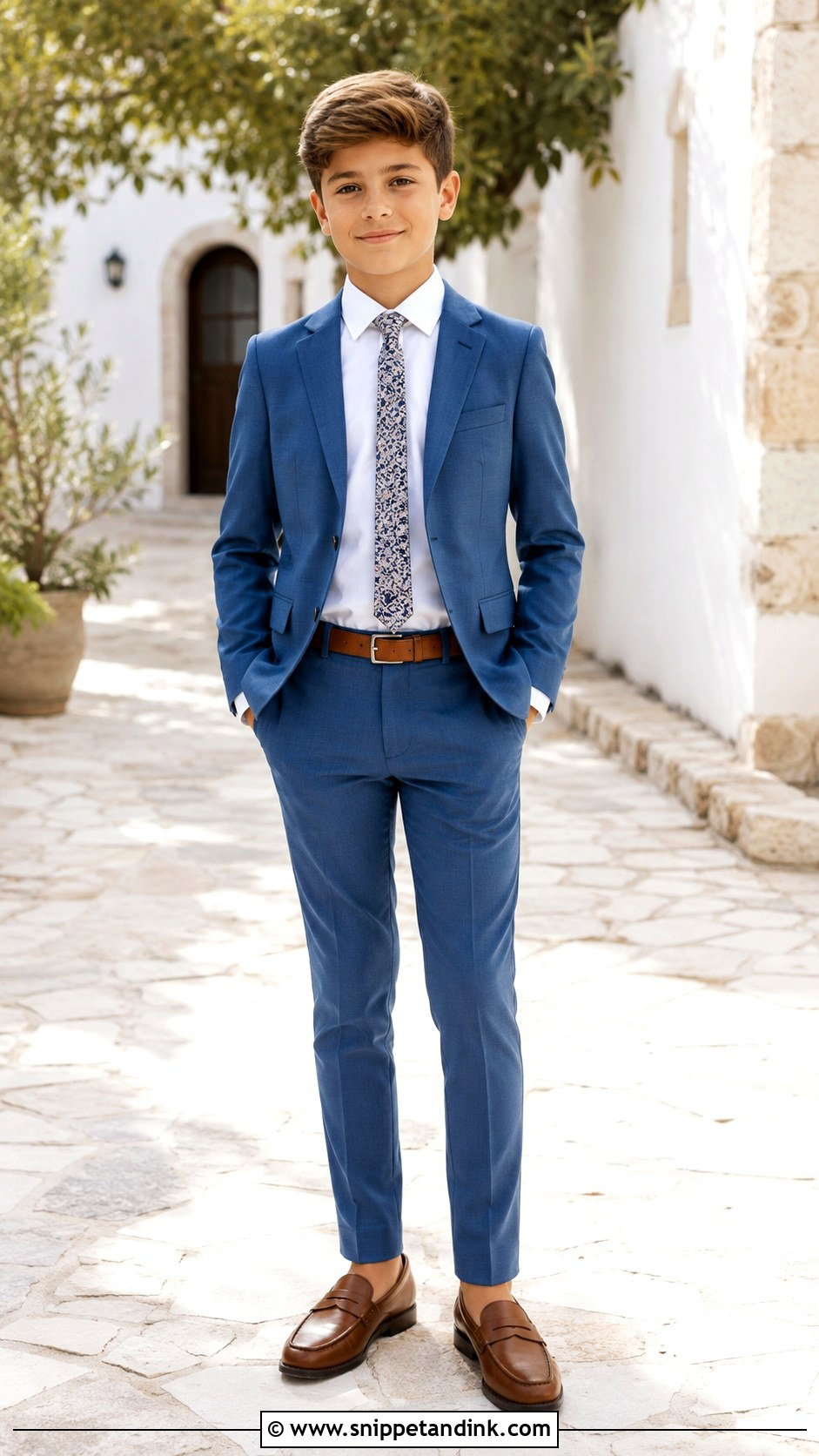 Boys Blue Wedding Suit - Snippet and Ink - 25 Wedding Dress for Boys Ideas
