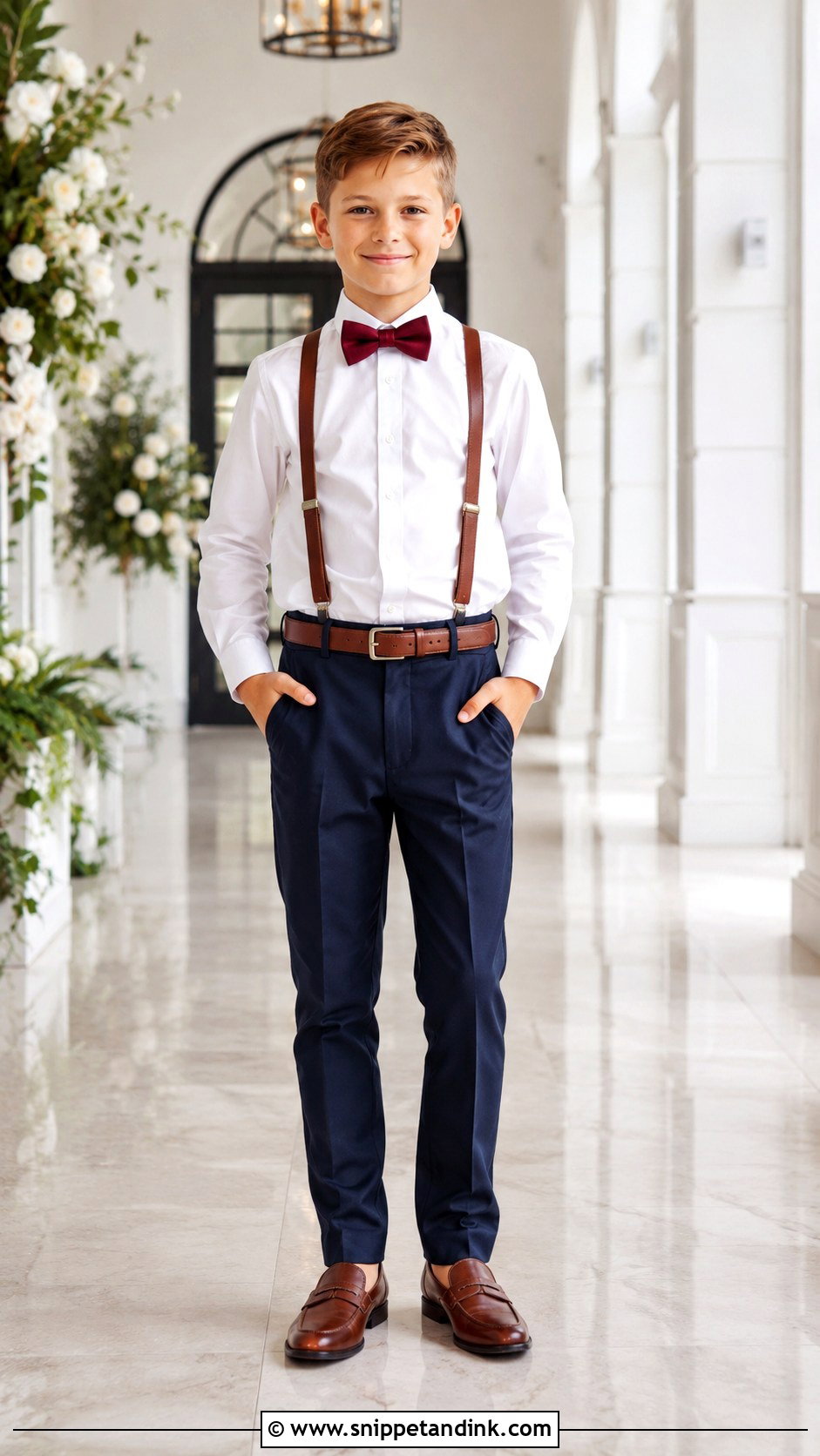 Boys Bow Tie Wedding Outfit - Snippet and Ink - 25 Wedding Dresses Boys