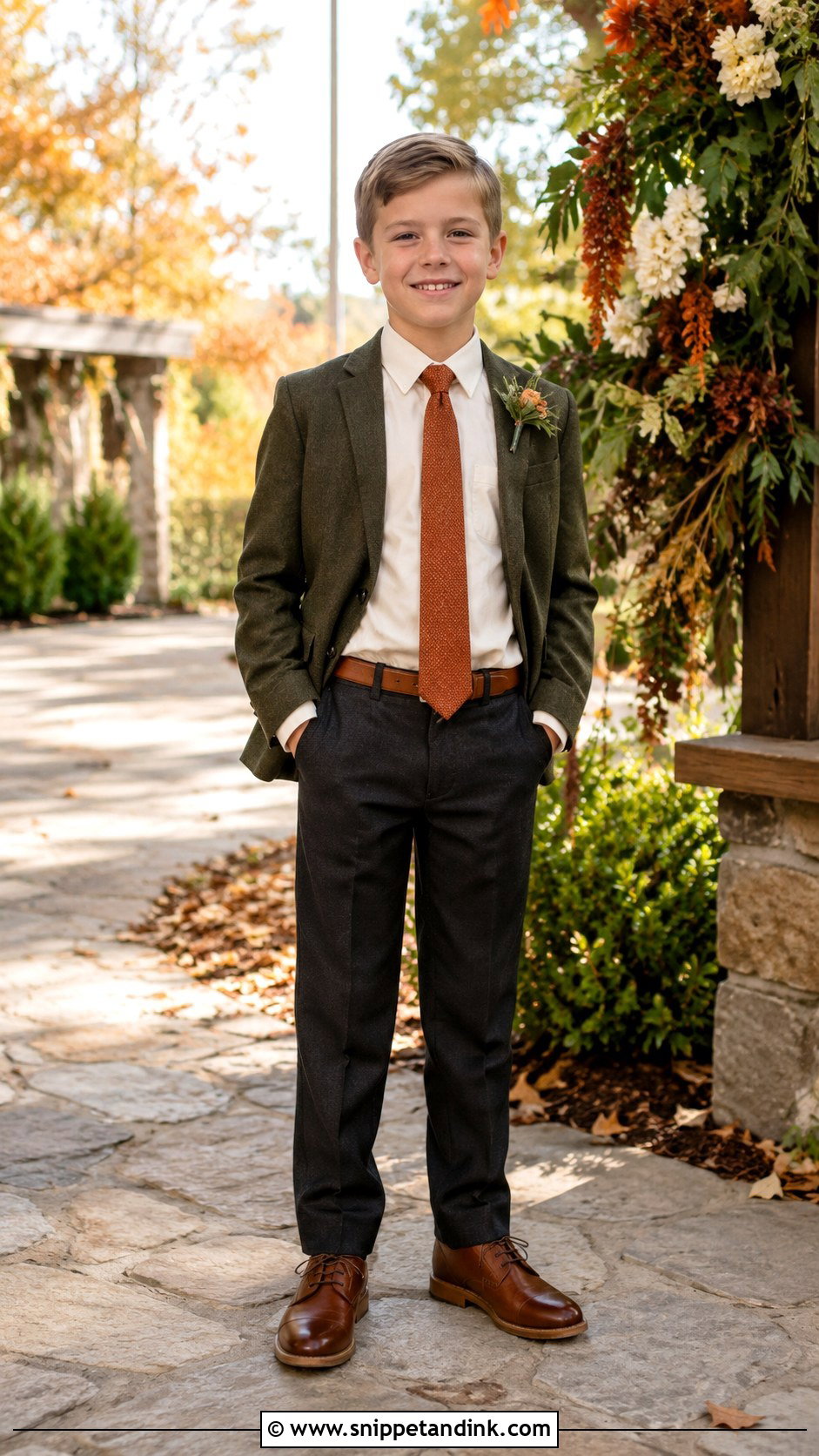 Boys Fall Wedding Outfit - Snippet and Ink - 25 Boys Wedding Dress Ideas
