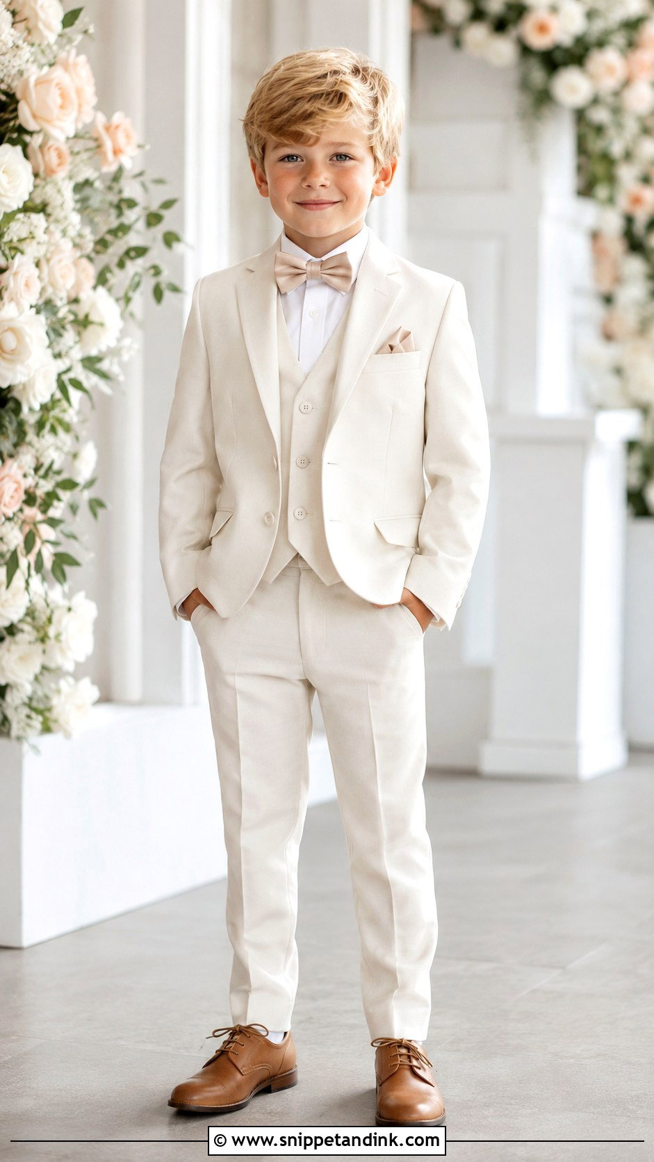 Boys Ivory Wedding Suit - Snippet and Ink - 25 Wedding Dress for Boys Ideas