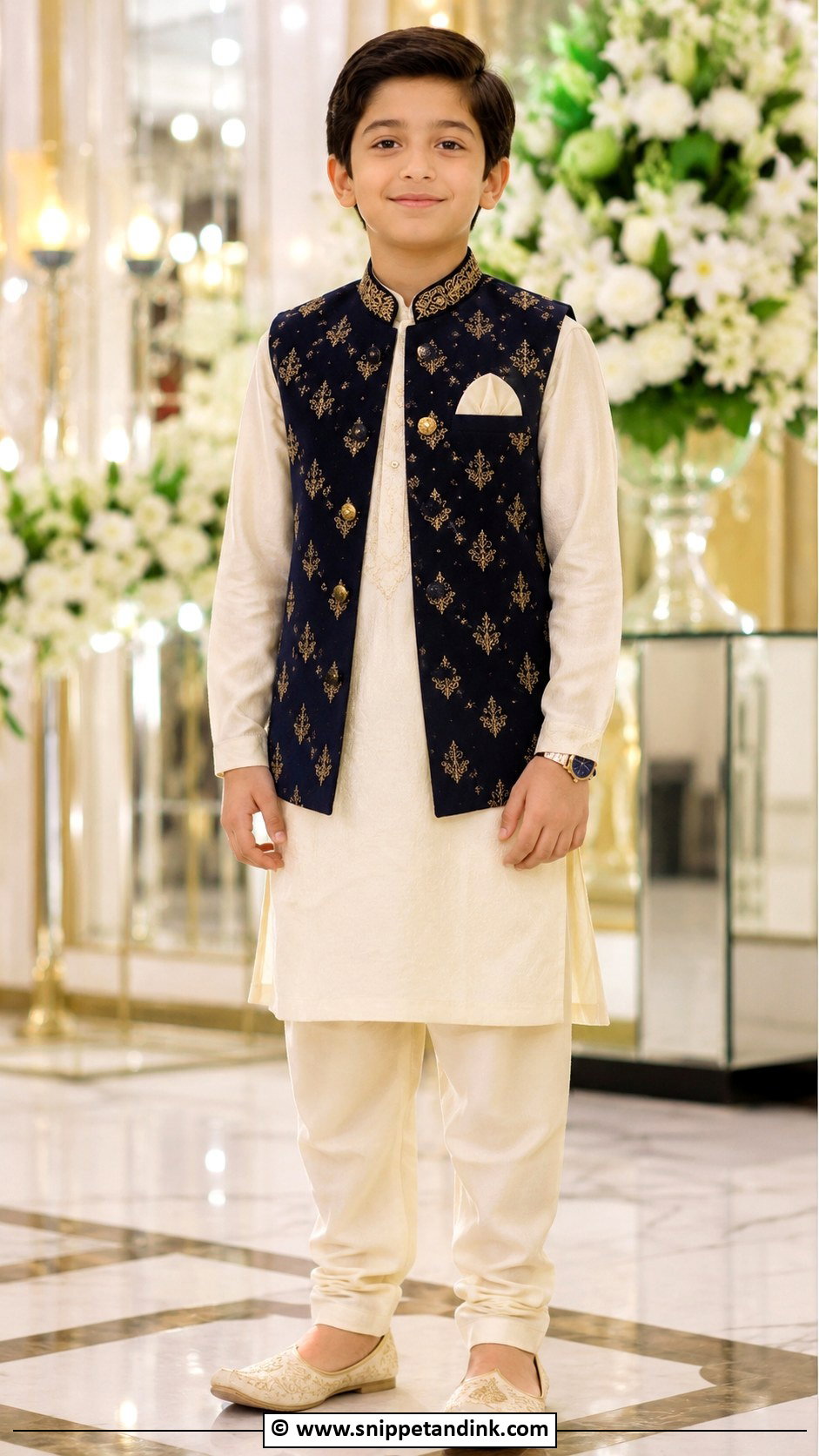 Boys Kurta Pajama Wedding Outfit - Snippet and Ink - 25 Wedding Outfit for Boys Ideas