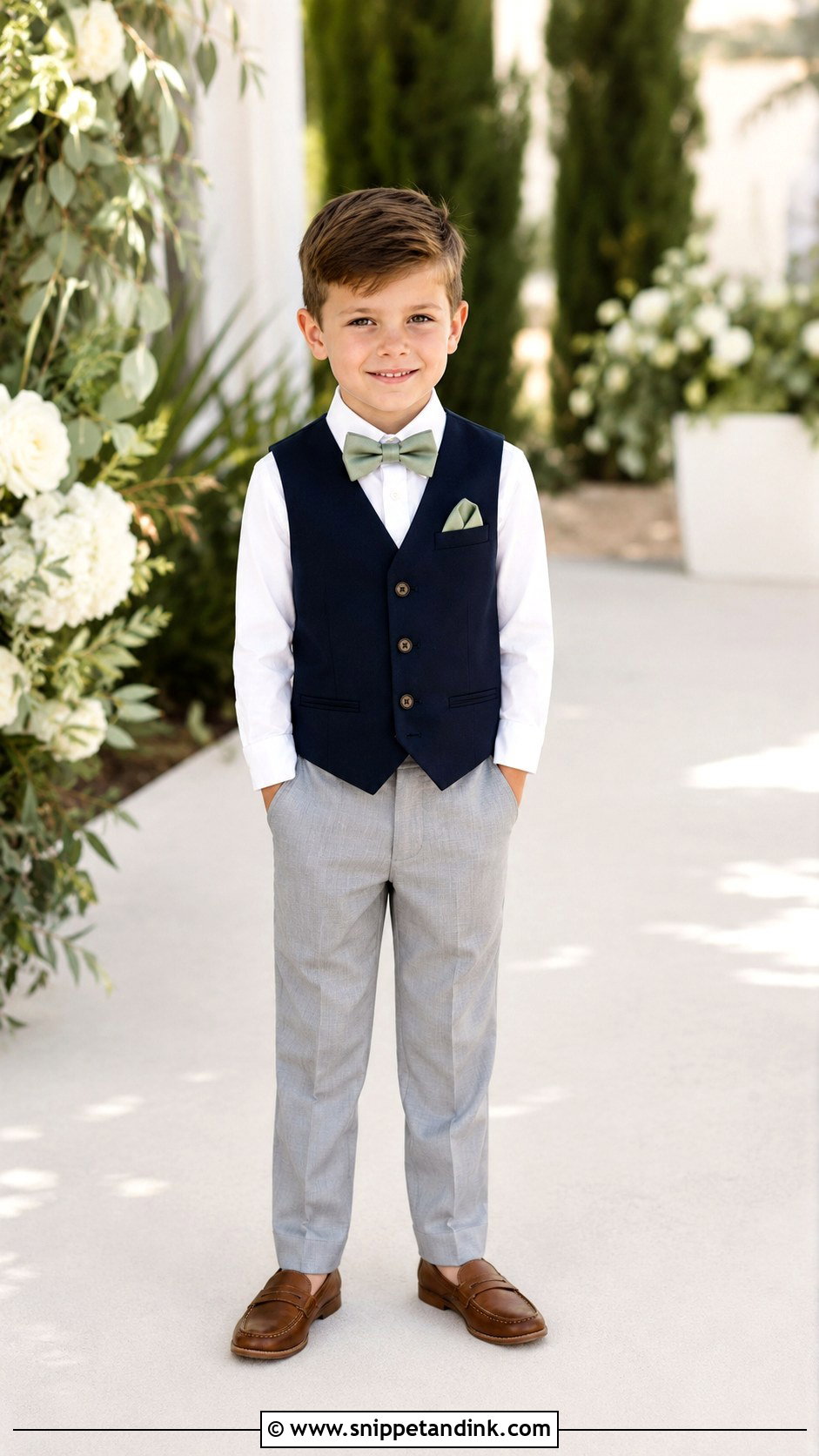 Boys Matching Wedding Party Outfit - Snippet and Ink - 25 Wedding Dresses Boys