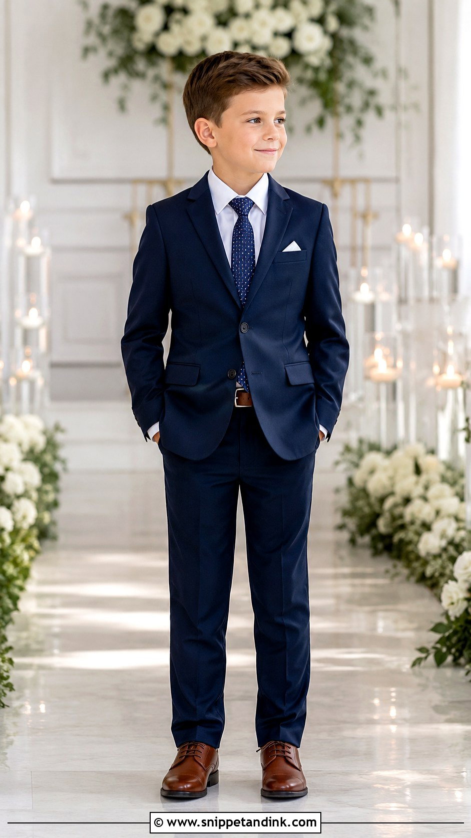 Boys Navy Wedding Suit - Snippet and Ink - 25 Wedding Dress for Boys Ideas