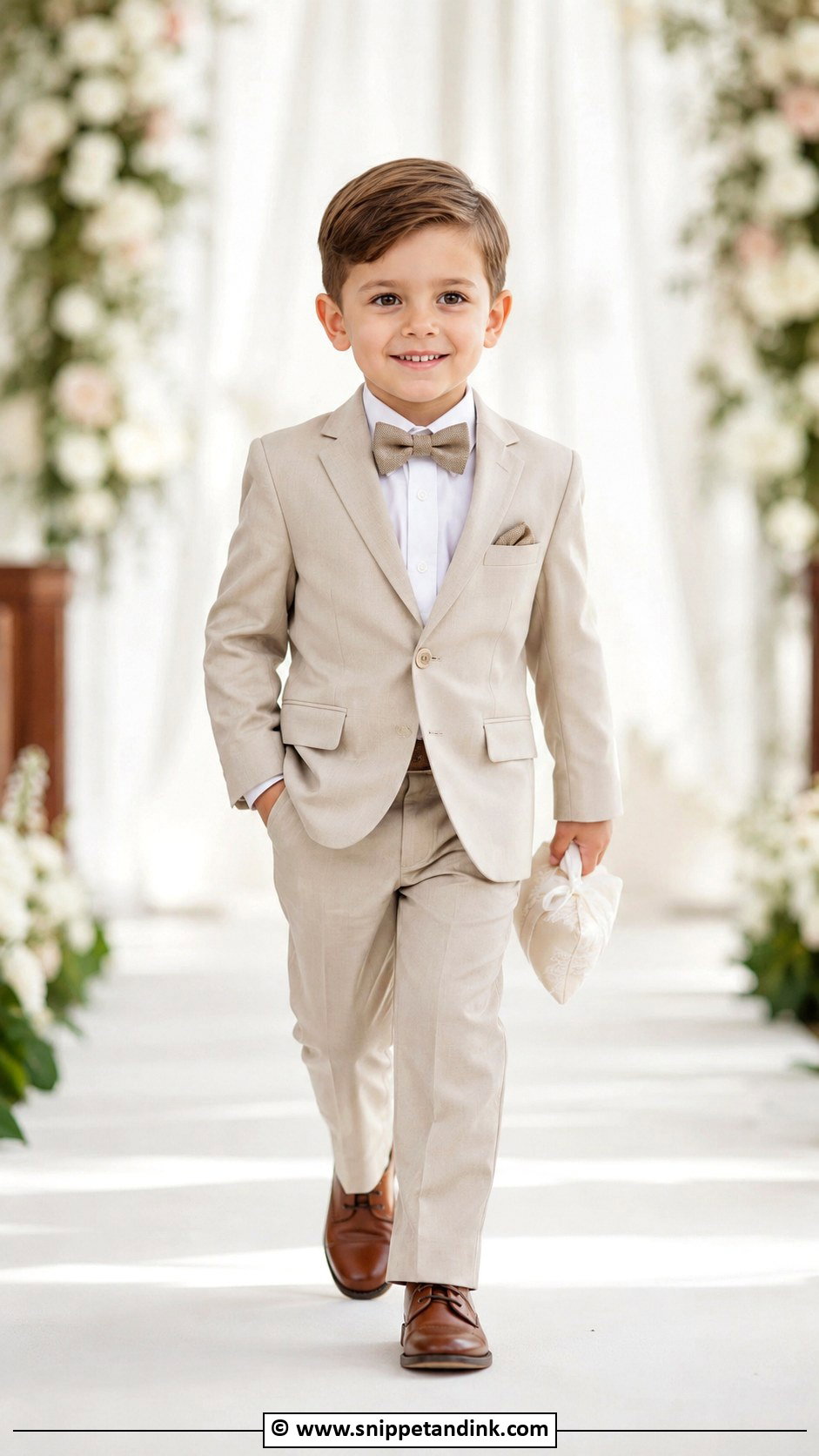 Boys Ring Bearer Suit Outfit - Snippet and Ink - 25 Wedding Outfit for Boys Ideas