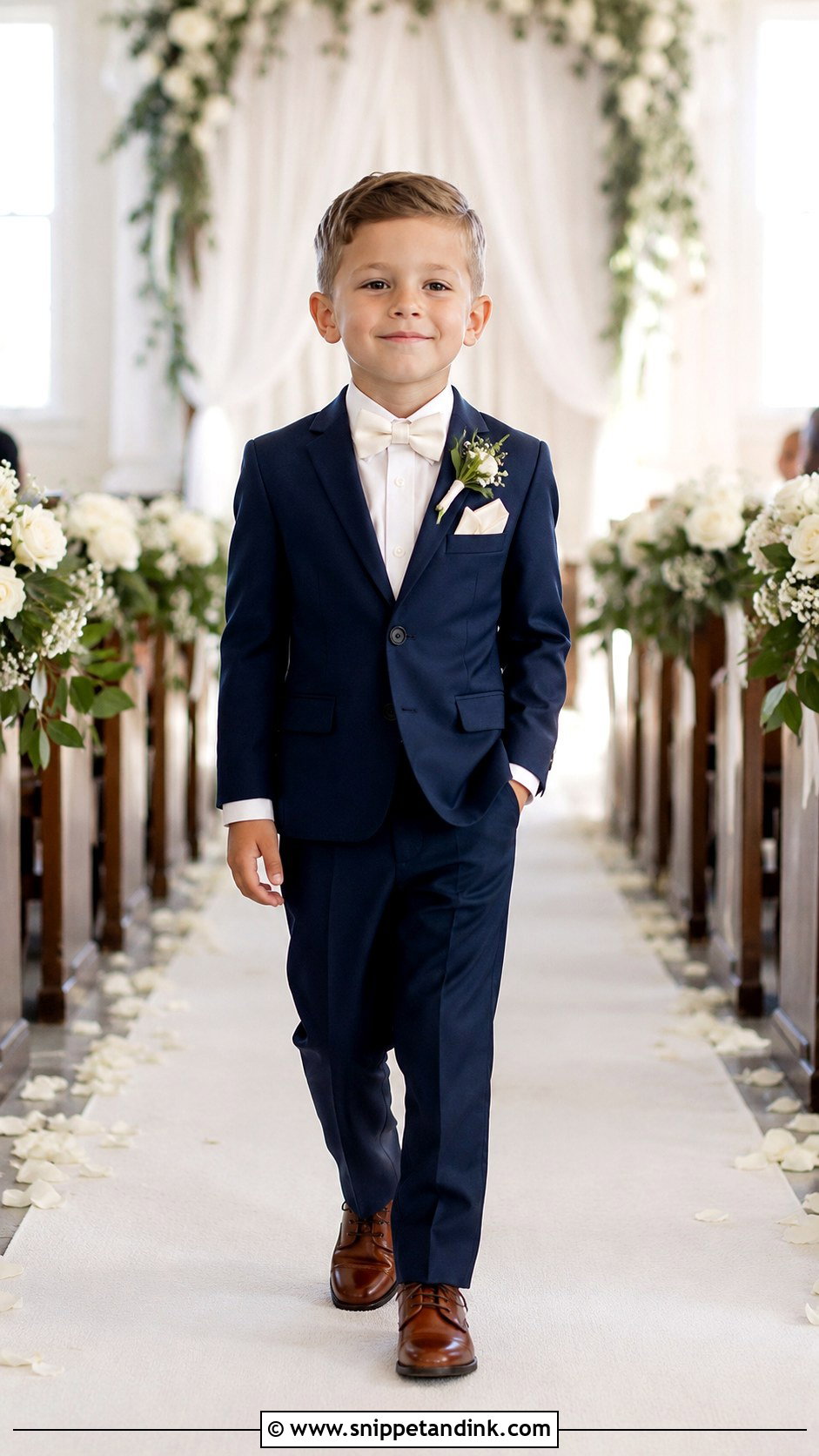 Boys Ring Bearer Suit Wedding Outfit - Snippet and Ink - 25 Boys Wedding Dress Ideas