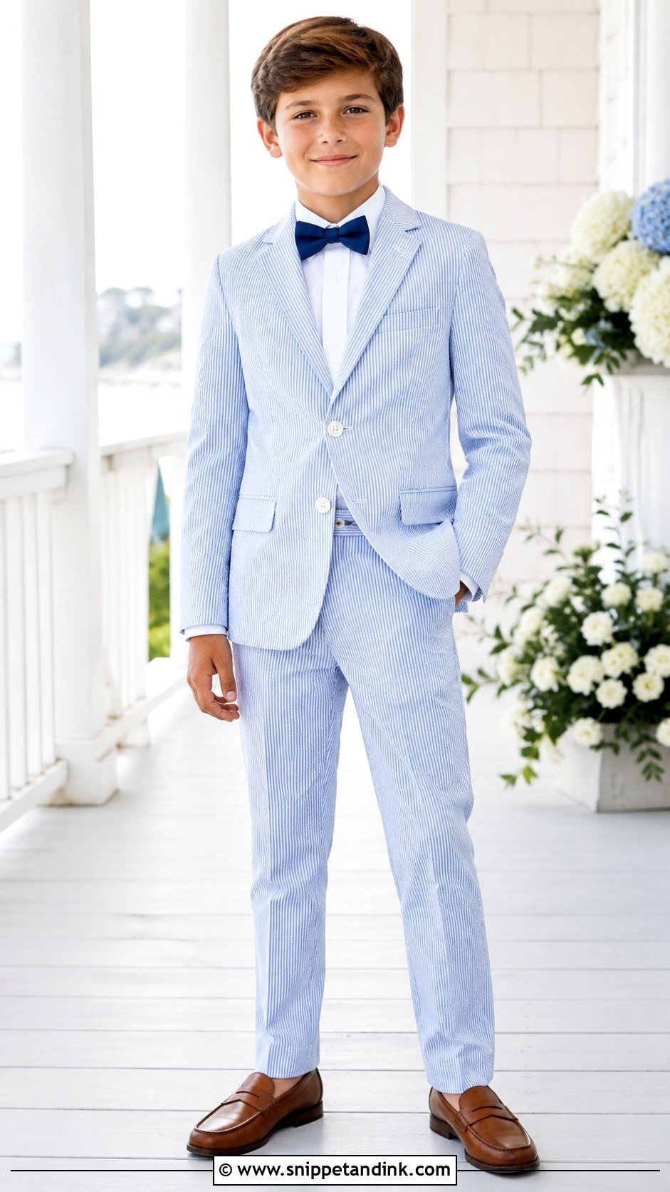 Boys Seersucker Wedding Suit - Snippet and Ink - 25 Wedding Dress for Boys Ideas