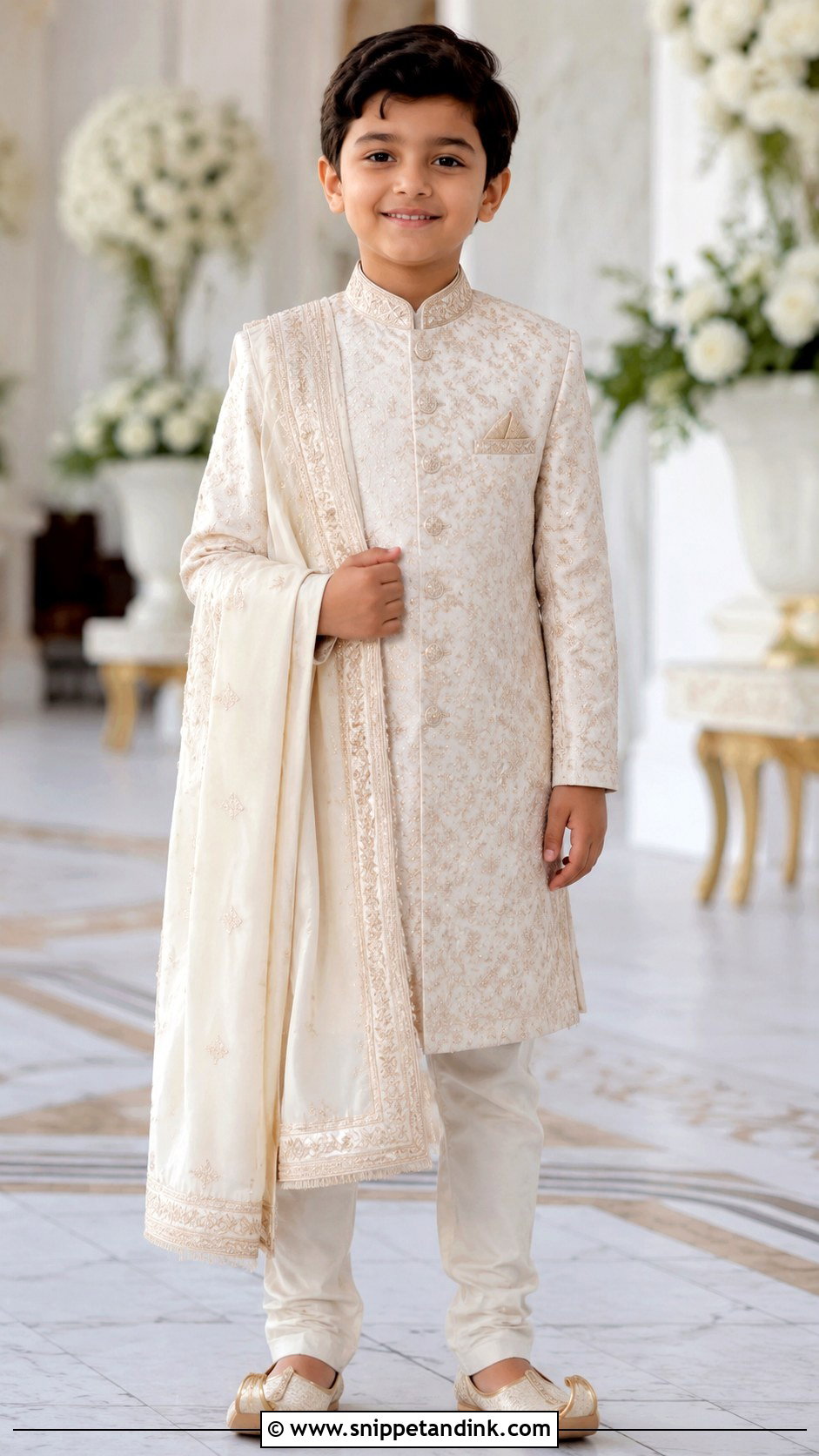 Boys Sherwani Wedding Outfit - Snippet and Ink - 25 Wedding Dress for Boys Ideas